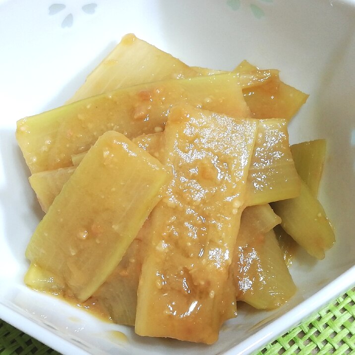簡単!うどの酢味噌和え